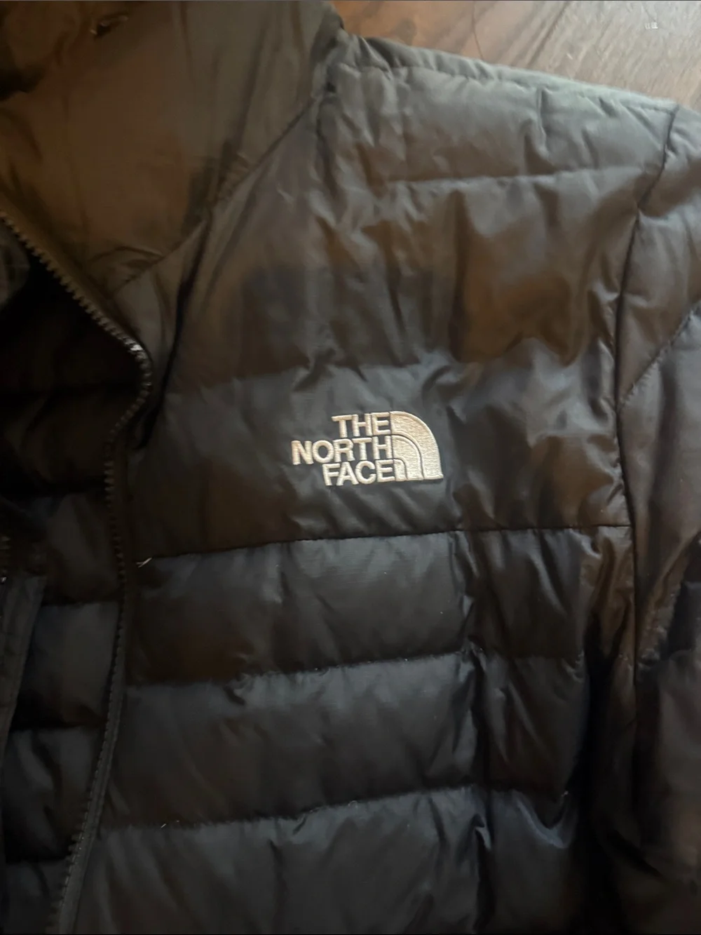 The North Face Black Quilted Packable Jacket